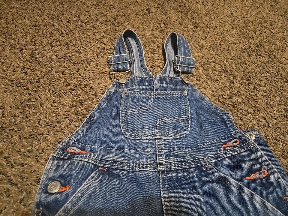 Mono corto vaquero vintage años 90 Route 66 Li’l 66 niño talla 3T Foto 3 de 4