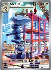 Steelix 208/182 SV04: Paradox Rift Illustration Rare Holofoil NM on eBay