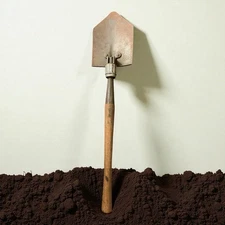 Antique Folding Hand Shovel Vintage Garden Man Cave Tool Military? Shovel Rusty