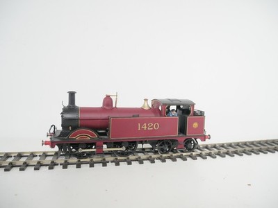 Spur O Finescale Messingbausatz gebaut LMS Midland Class 2228 0-4-4 Dampflok 1420