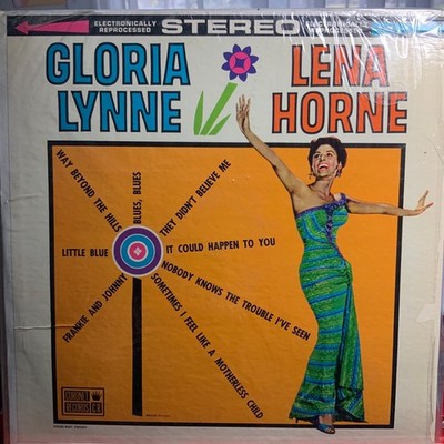 LENA HORNE & GLORIA LYNNE-SELF TITLED-ORIGINAL CORONET RECORDS VINYL-USED