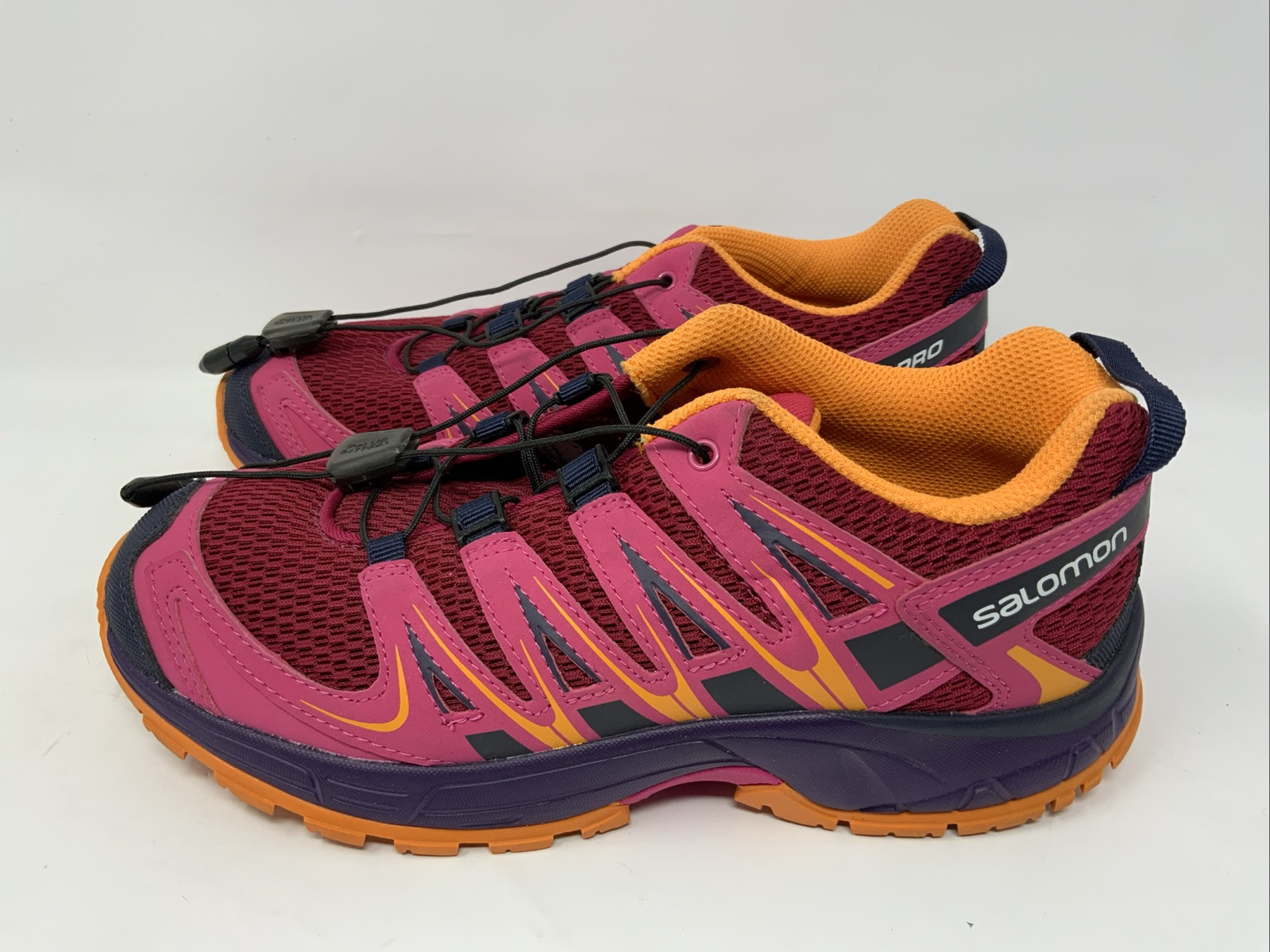Scarpe da trail running SALOMON XA Pro stile sportivo da donna taglia 4 sneakers rosa