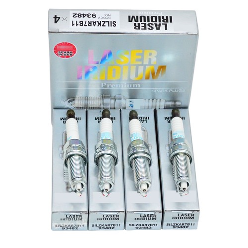 OEM 4PCS NGK 93482 Laser Iridium Spark Plug SILZKAR7B11 for 11-19 Subaru