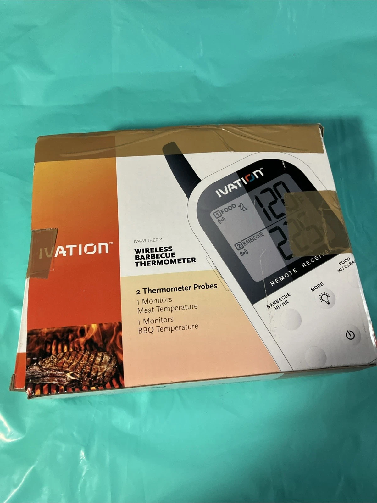 Ivation Wireless BBQ/Meat Thermometer Dual Remote Probes for Grill/Smoker
Opens in a new window or t