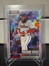 Brandon Marsh 2026 Topps Series 1 Holofoil Card