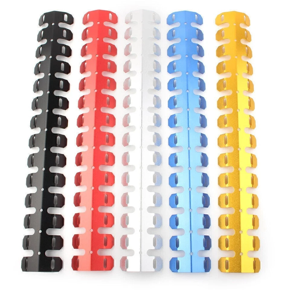 Tubo silenciador de escape de motocicleta protector térmico cubierta talón protector moto sucia universal Foto 2 de 4