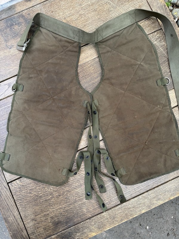 Vintage Chainsaw Apron/Chaps