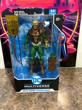 DC Multiverse McFarlane Toys 7    Green Arrow Connor Hawke Figure Gold Label New