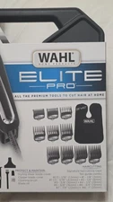 WAHL ELITE PRO MENS CLIPPERS HIGH PERFORMANCE HAIRCUT KIT 79602