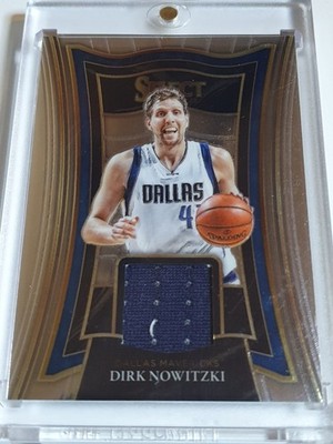 2020 Panini Select Dirk Nowitzki #PATCH Game Worn Jersey - Ready to Grade