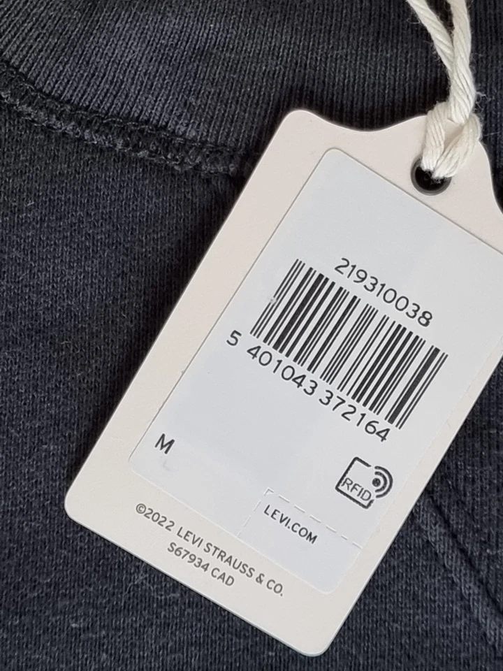 Levi's Vintage LVC Bay Meadows Sweatshirt Black Size Medium BNWT £130.00 - Image 2 of 4