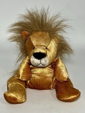 Vintage Russ Berrie  Co Plush Wishlings Praline The Lion 9  Flowy Mane 1997