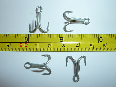 100 Hameçons Triples VMC 6X Fishfighter Taille 6 – O’Shaughnessy Strong – Permasteel – Pêche Au Gros