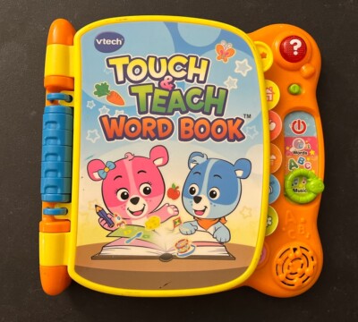 VTech Touch and Teach Word Book Interactive Musical Educational Baby Toddler Toy