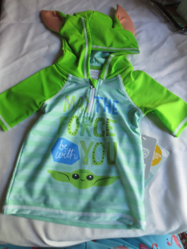 2 DISNEY BABY INFANT GIRL/BOY RASHGUARDS, SOX, ALL NWT SUMMER-UP STAY SAFE - 第 9/13 張圖片