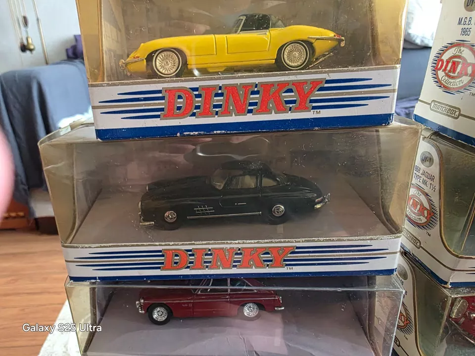10x Matchbox Dinky Collection Di-Cast Cars All Boxed Unused Vintage 1993 - Image 3 of 4