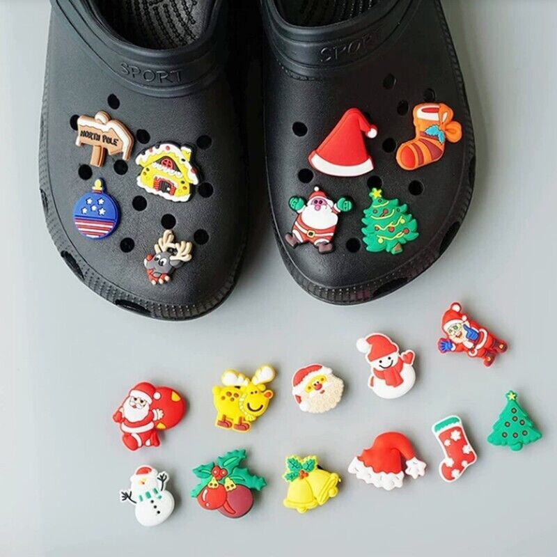 Charms PVC Unisex Adulto Decorazione Scarpe 100 Pezzi Scarpa Vari - Foto 12