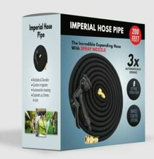 200FT 100FT Expandable Flexible Garden Hose and Car Wash Pipe with Spray Gun