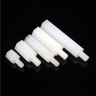 White M3 Nylon Hexagonal Pillar Female and Male Standoff Spacer PCB tapped