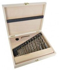 FAMAG 1594.515 Wood Spiral Bit Hss-G + Hm Vario Aufsteckversenker, 15-teilig