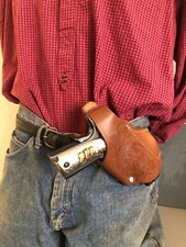 Leather Cross Draw Holster FITS Colt Kimber Ruger RIA ATI Citadel 45 M 1911 USA