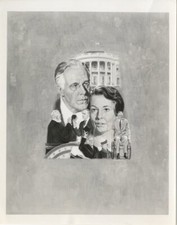 Eleanor and Franklin Roosevelt Edward Herrmann Jane Alexander Original 7x9 Photo