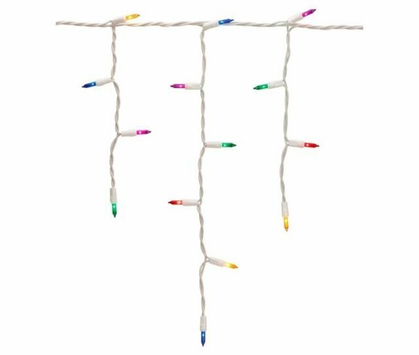 Target 300 Multicolor Icicle Lights Christmas 1 Set White