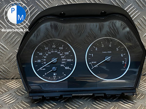 BMW 2er F22 F23 Tacho Kombiinstrument MPH KMH Schalter 9334731