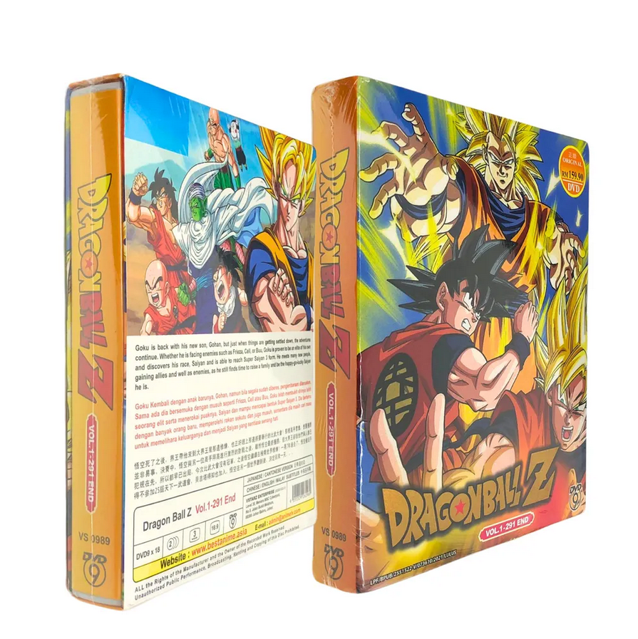 DVD Anime Dragon Ball Z Complete TV Series VOL. 1-291 End English