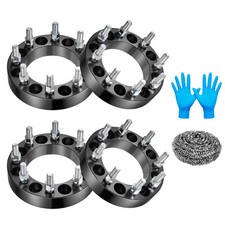 4pcs 1.5 8 Lug 8x6.5 Wheel Spacers Fits Chevy Silverado 2500 3500 Gmc Hummer