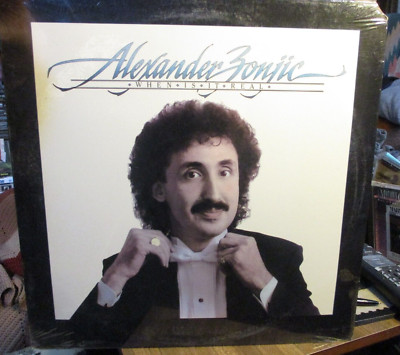 Sealed 1987 ALEXANDER ZONJIC When is It Real Canada LP Danzon Smooth Jazz M/NM
