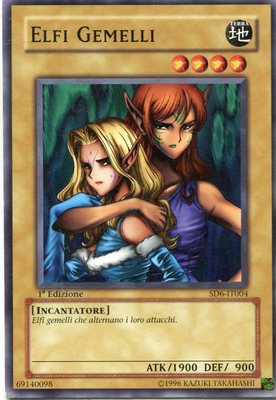 Yu-Gi-Oh Card - Elfi gemelli