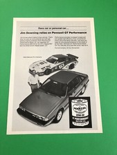 1983 MAZDA RX-7 IMSA GTU ORIGINAL VINTAGE PRINT AD ADVERTISEMENT PRINTED