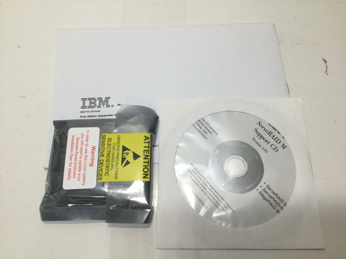 IBM 46M0917 BAT ServeRAID M5000 Series Battery Kit - New / SEALED.