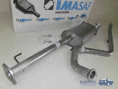 IMASAF Auspuff Set ab Kat für Toyota Land Cruiser 3.0 D-4D J12 2002-2010|5-Türer