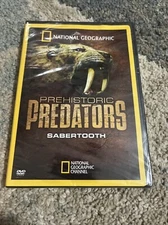 Prehistoric Predators Sabertooth (DVD, 2008) National Geographic New Sealed