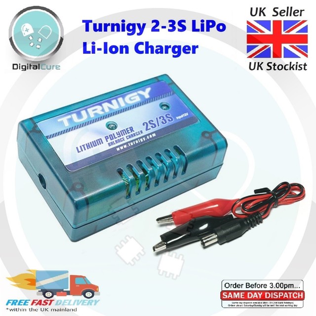 Turnigy 23s 7.4 11.1v Lipo Lithium Liion Battery Balance Charger RC