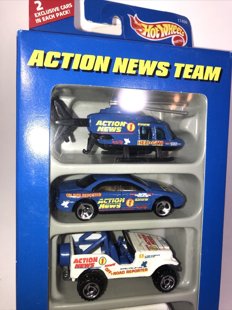 Hot Wheels 5 Pack Car Set Gift Pack Rare Vintage NEW Sealed Action