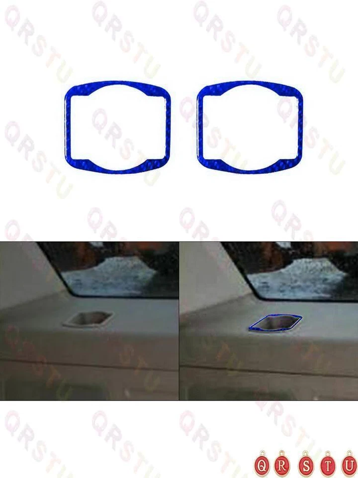 Blue Carbon Fiber Interior Full Set Cover Trim Kit For Ford Explorer 2008-2010 Foto 3 de 4