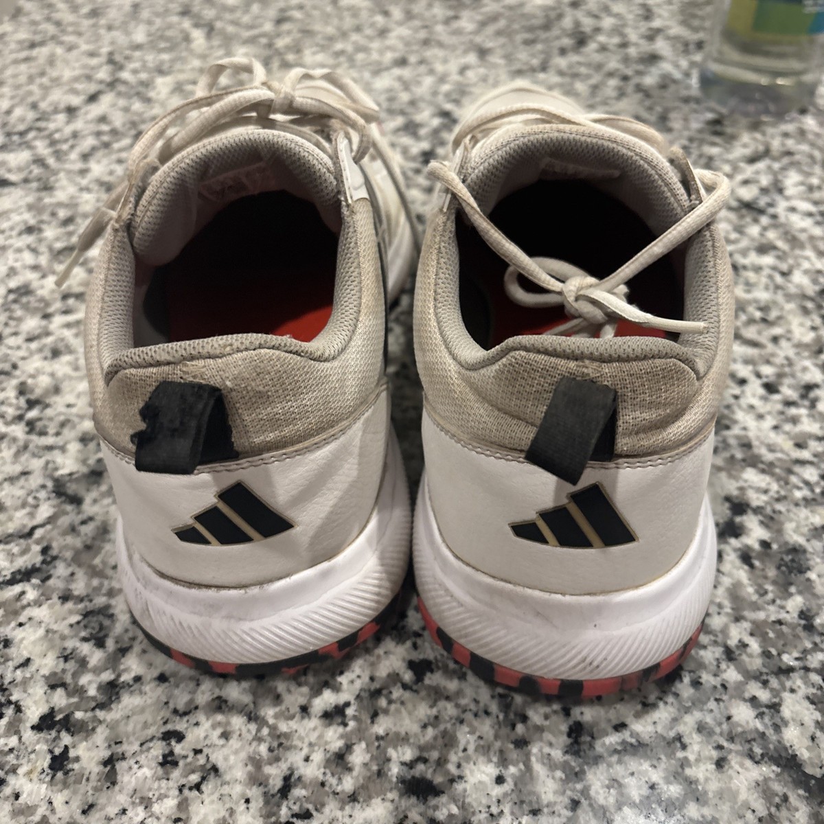 Adidas Tech Response SL 3 Golf Shoes Mens 9.5 White Black Red Spikeless GV6894 20987582 main image 2