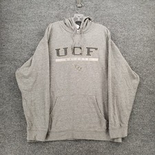 Champion UCF Knights Hoodie Mens XL Gray Sweatshirt Fleece Football Heather