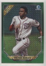 2018 Bowman ROY Favorites Mega Box Green Mojo Refractor 12/99 Victor Robles n7e