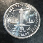 1oz Silver Bullion A-MARK EAGLE FLAG & SCALES style WE COMBINE SHIP #R771