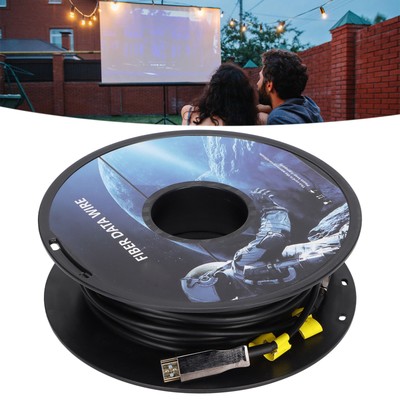 4K Fiber Optic HD Multimedia Interface Cable 4:4:4RGB HDR10 HDCP2.2 18Gbps H Hot