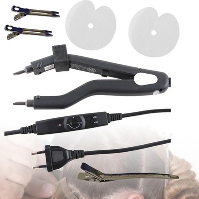 Heat Iron Wand Fusion Hair Extension Schmelzverbinder für Friseure zu Hause