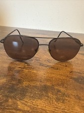 Eye Q - Bill Aviator Eyeglass Frames ONLY Matte Black 57 17 145 EUC