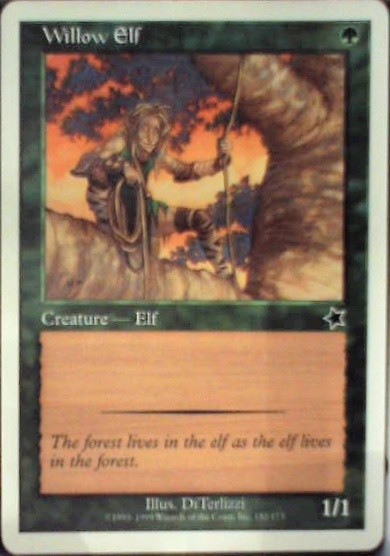 Willow Elf - Starter 1999: #152, Magic: The Gathering Nm C370