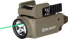 Olight Baldr S FDE Flat Dark Earth Rechargeable 800Lm White Light  Green Laser