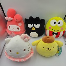 Hello Kitty Sanrio Squishmallow Lot Cherry Blossom HK My Melody Badtz Maru More