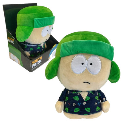 OFFIZIELLES SOUTH PARK KYLE IM PJ OUTFIT 10''/25cm WEICHES PLÜSCHTIER BRANDNEU!